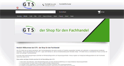 Desktop Screenshot of gts-tools.de